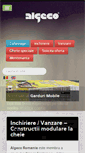 Mobile Screenshot of algeco.ro